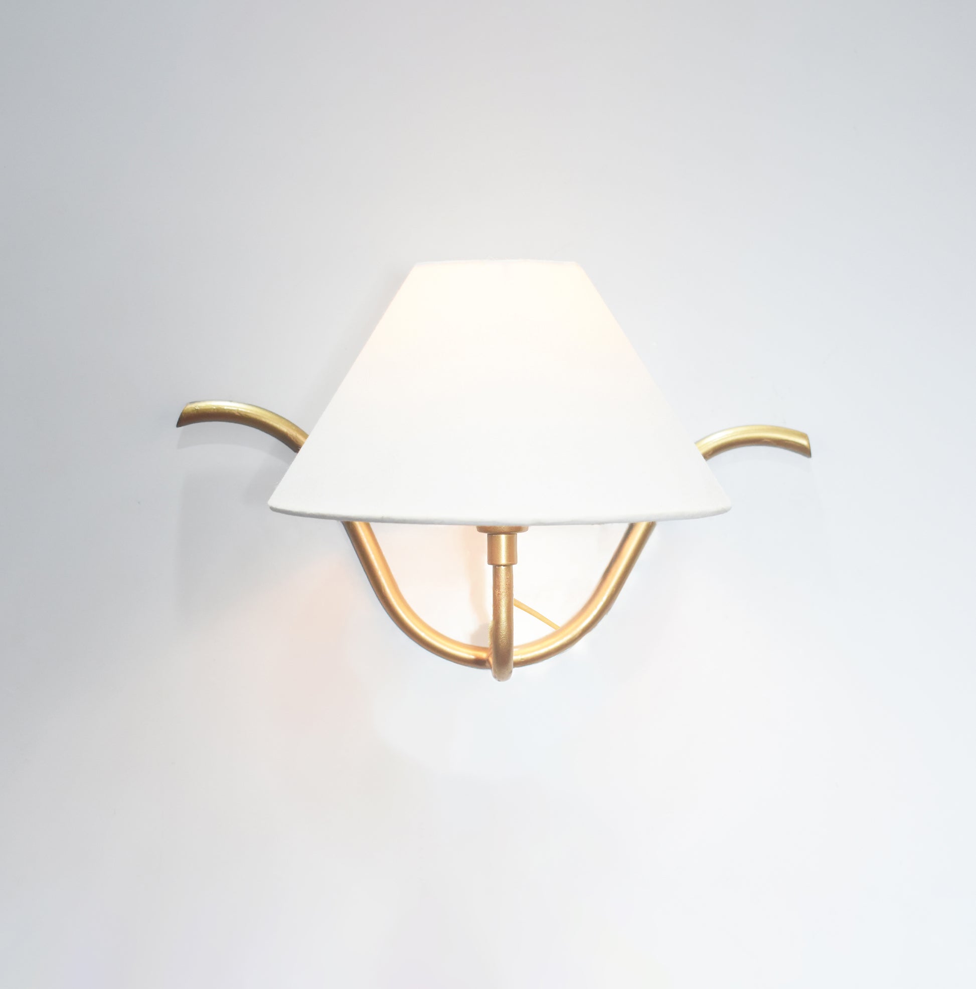 golden Wall Lamps with Canopy for Your Home Decor