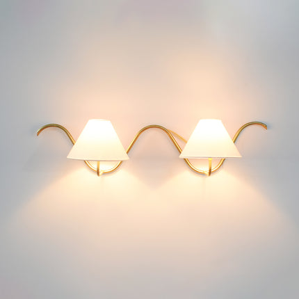 Best Golden Wall Lamps with Dual Bulb Options golden
