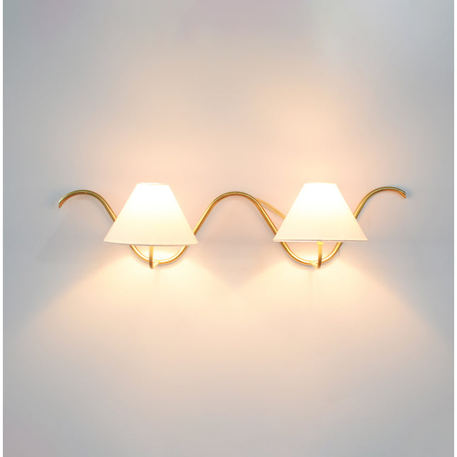 Best Golden Wall Lamps with Dual Bulb Options golden