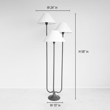 Embrace Elegance with a Red Unique Floor Lamp Design Red