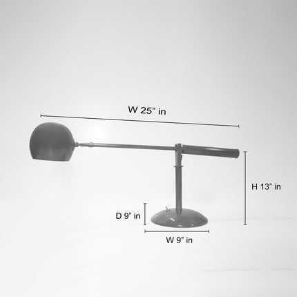 The Art of Lighting: Discover the See-Saw Table Lamp black