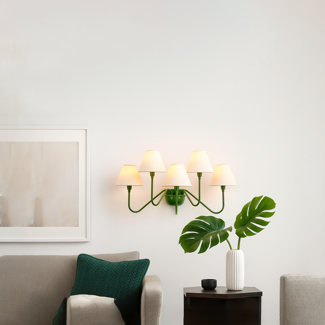 Style Your Space with a Five Light Wall Lamp