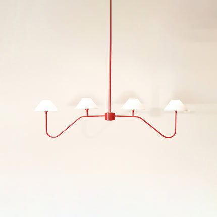 The Art of Lighting: Unique Red Chandeliers Unveiled Red