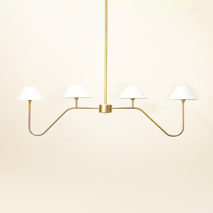 Six Golden Chandelier  A Touch of Luxury golden