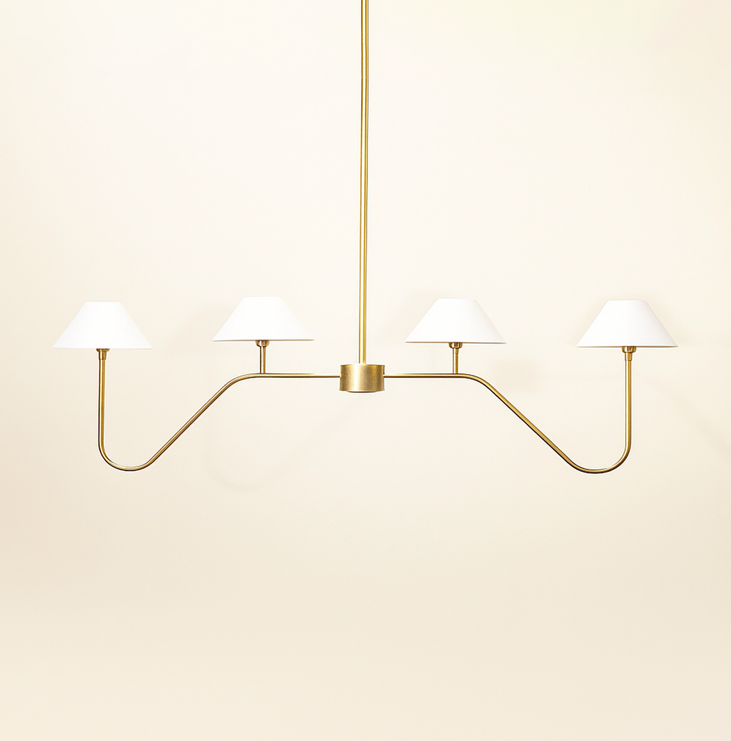 Six Golden Chandelier  A Touch of Luxury golden