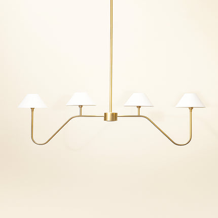 Six Golden Chandelier  A Touch of Luxury golden
