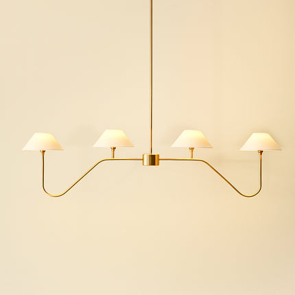 Six Golden Chandelier  A Touch of Luxury golden