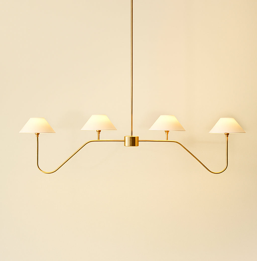 Six Golden Chandelier  A Touch of Luxury golden