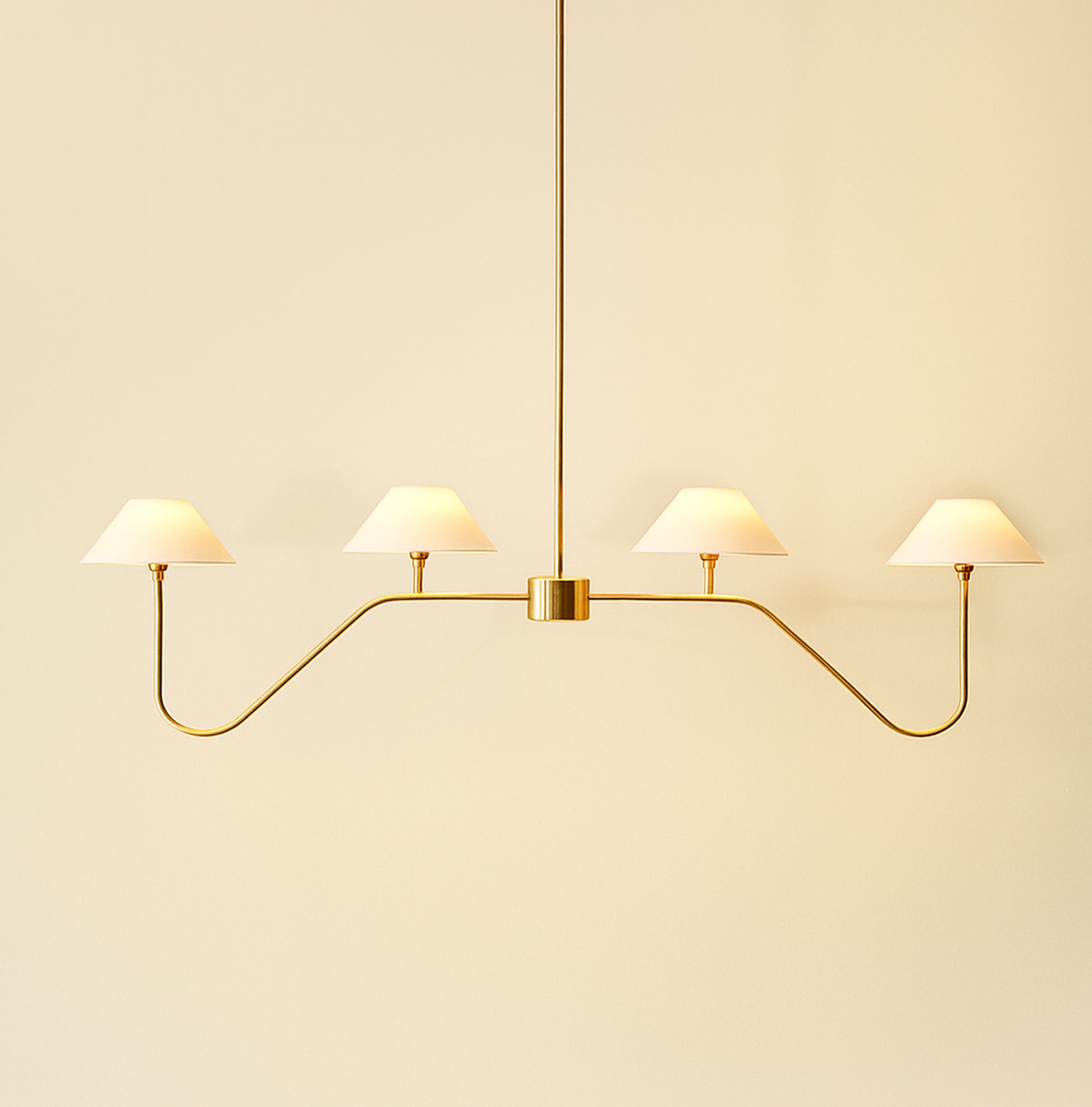 Six Golden Chandelier  A Touch of Luxury golden
