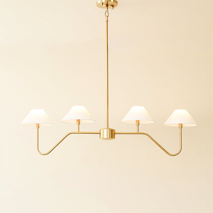 Six Golden Chandelier  A Touch of Luxury golden