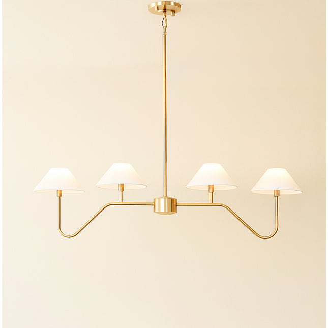 Six Golden Chandelier  A Touch of Luxury golden
