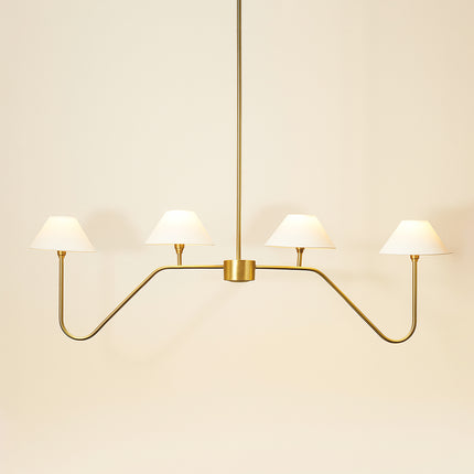 Six Golden Chandelier  A Touch of Luxury golden