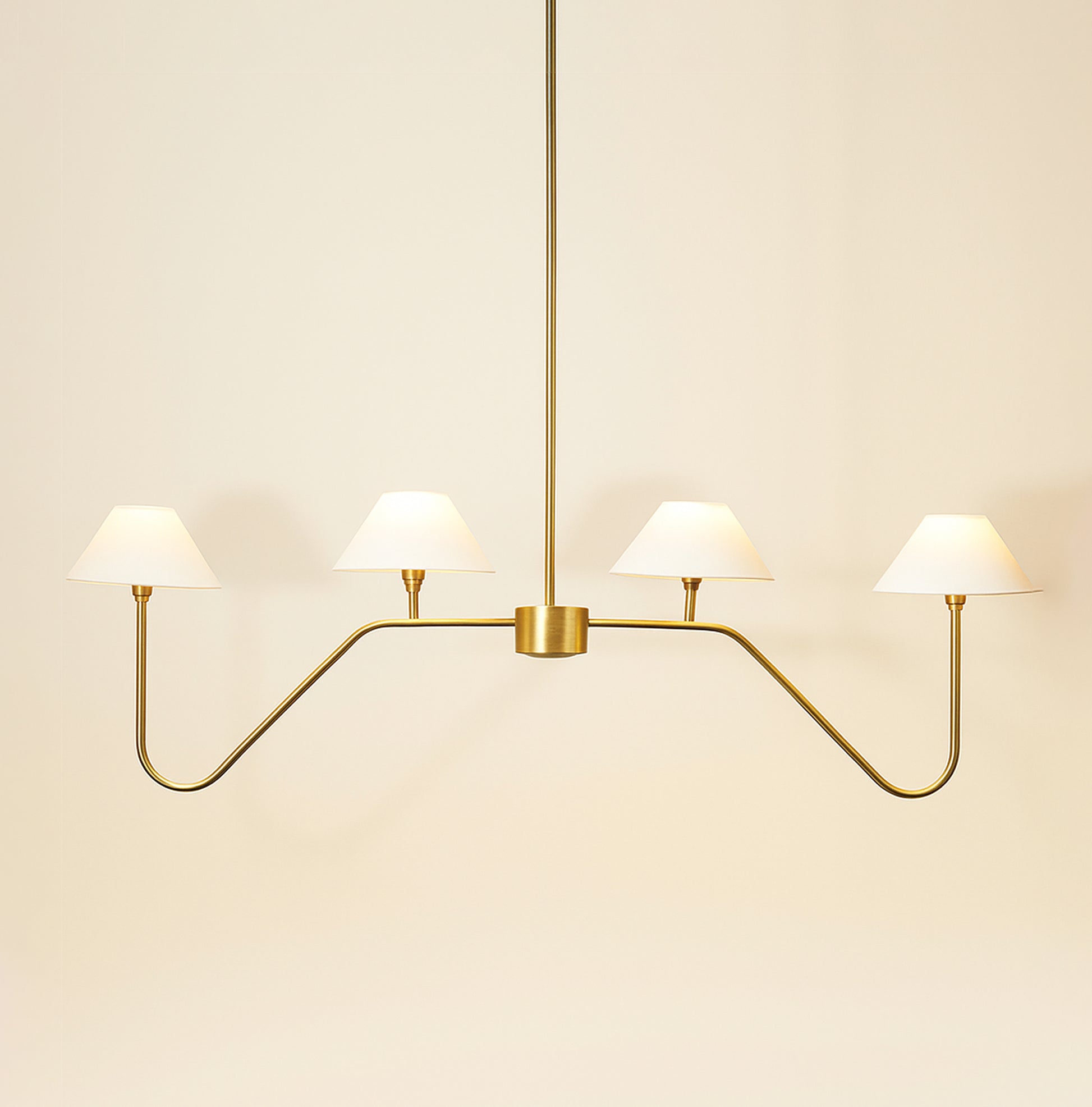 Six Golden Chandelier  A Touch of Luxury golden