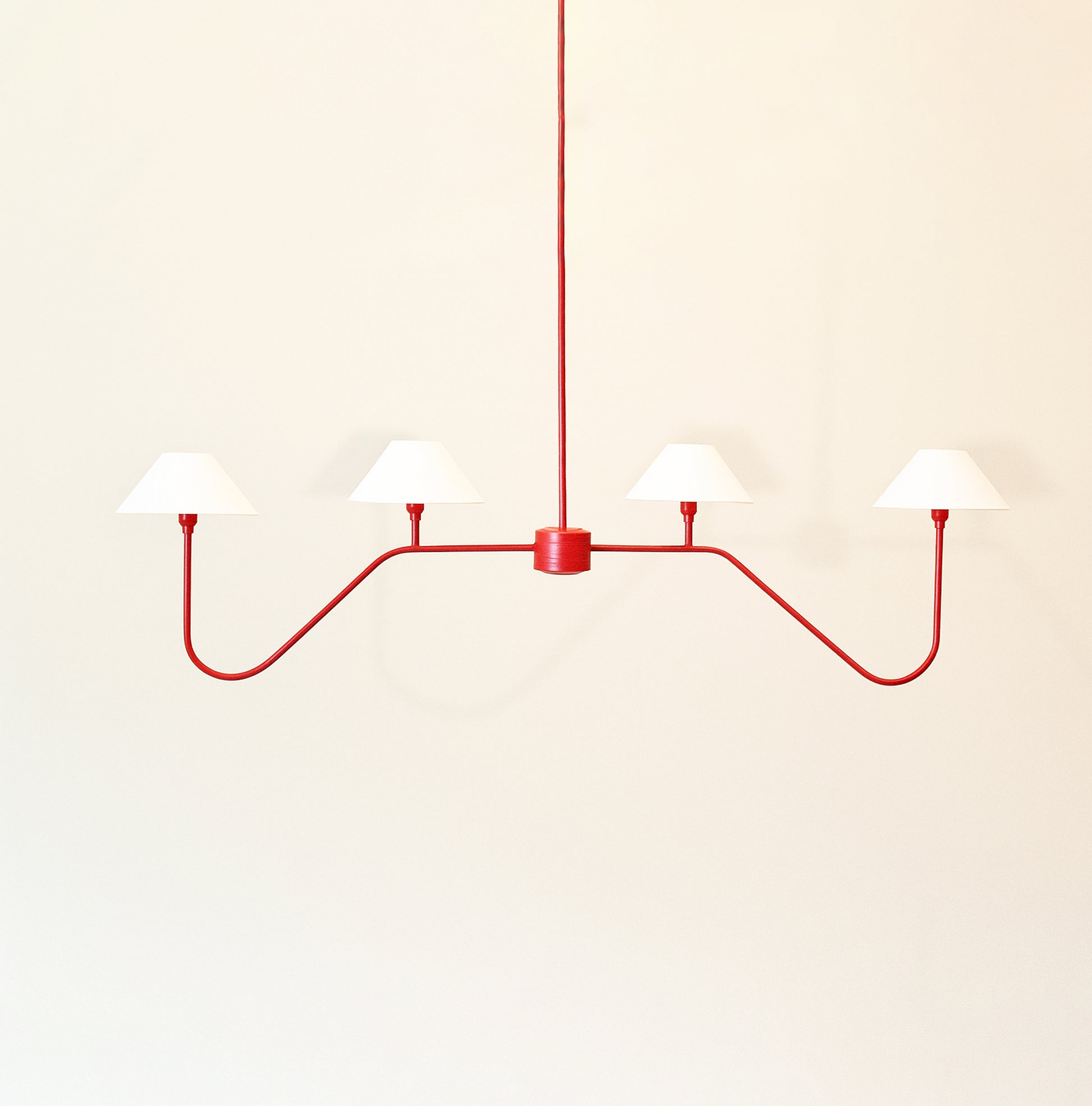 The Art of Lighting: Unique Red Chandeliers Unveiled Red