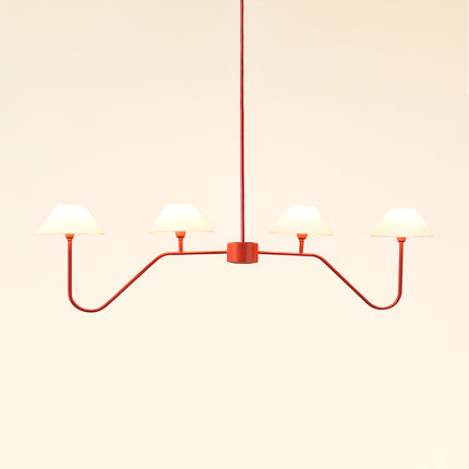 The Art of Lighting: Unique Red Chandeliers Unveiled Red