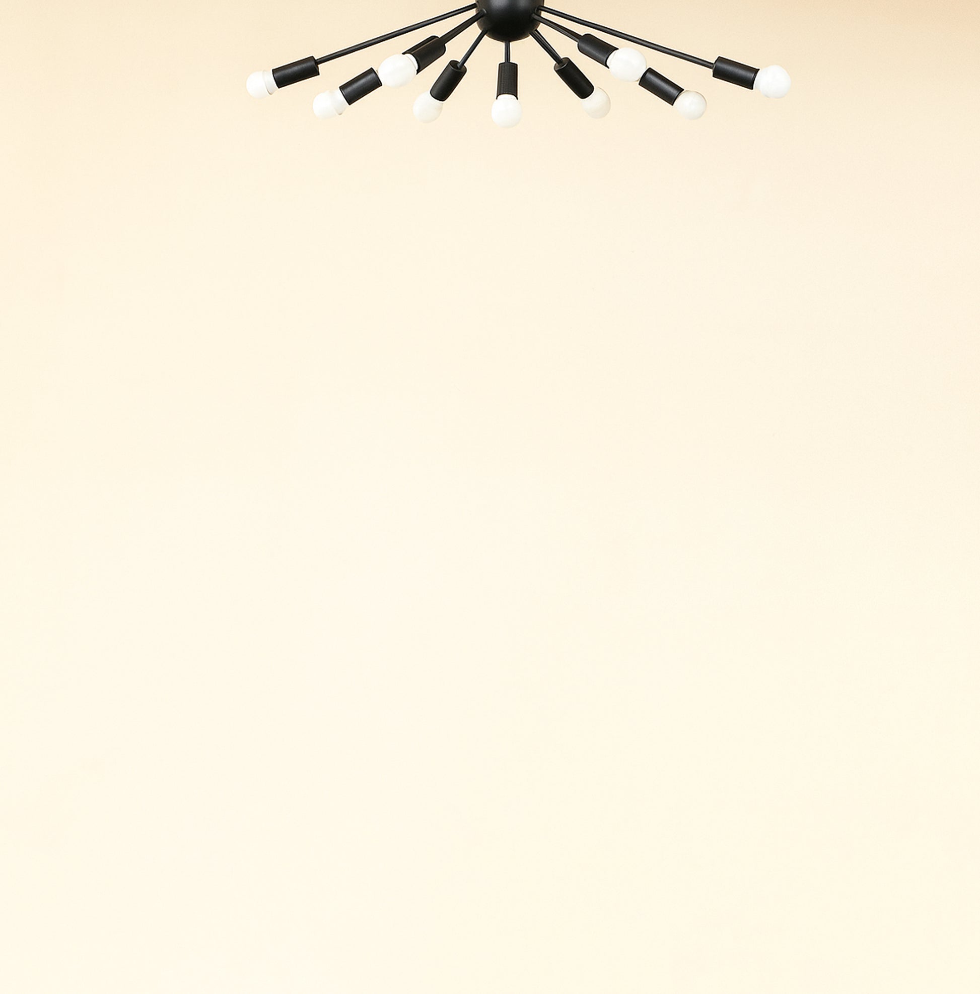 Sophisticated Black and White Chandeliers for Modern Homes matte black