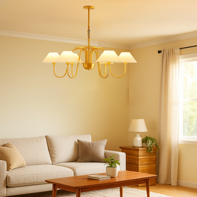Discover the Charm of Chandelier light Today golden