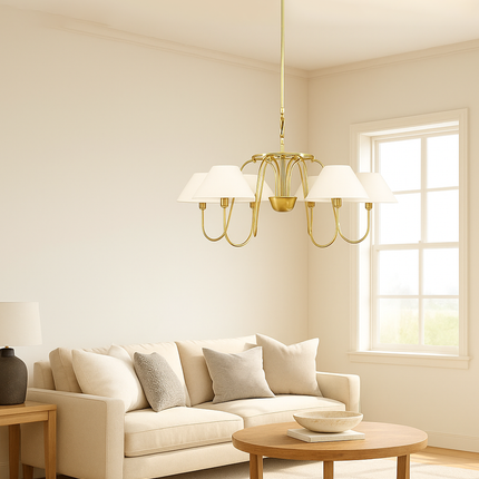 Discover the Charm of Chandelier light Today golden