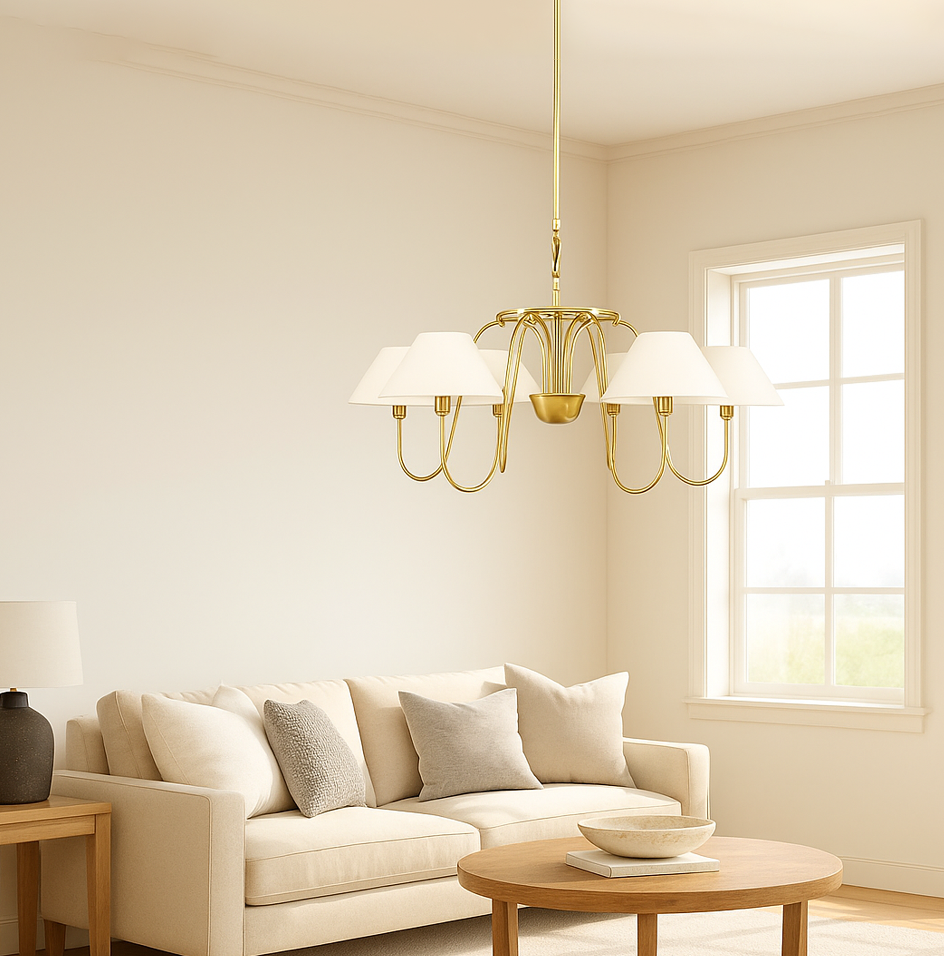 Discover the Charm of Chandelier light Today golden