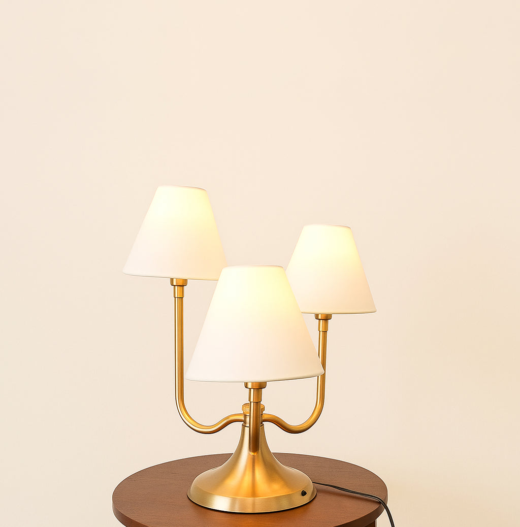 Brighten Up: Table Lamps with Diverse Shade Options matte black