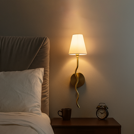 The Allure of Vertical golden Lamps in Home Design