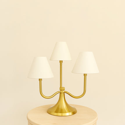 Unique Shade Table Lamps: Style Meets Functionality Gold
