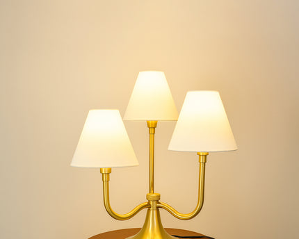 Unique Shade Table Lamps: Style Meets Functionality Gold