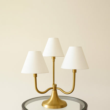 Unique Shade Table Lamps: Style Meets Functionality Gold