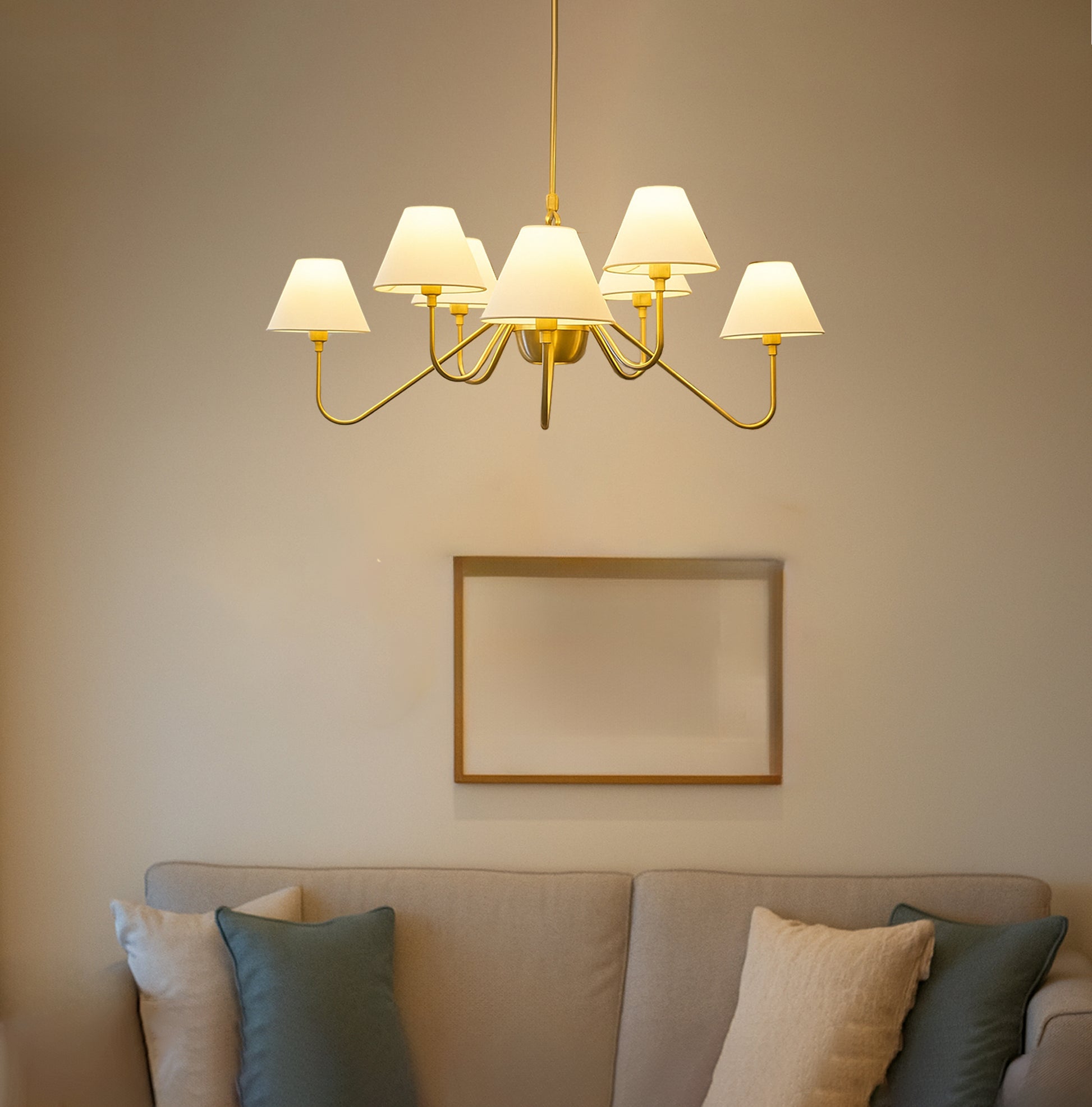 Transform Your Home with a Stunning Golden Chandelier golden