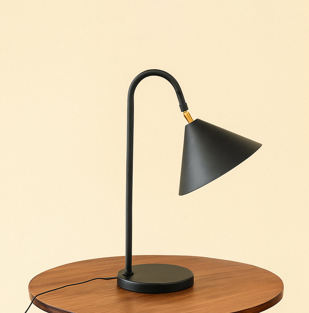Unique Table Lamps for Every Room matte black