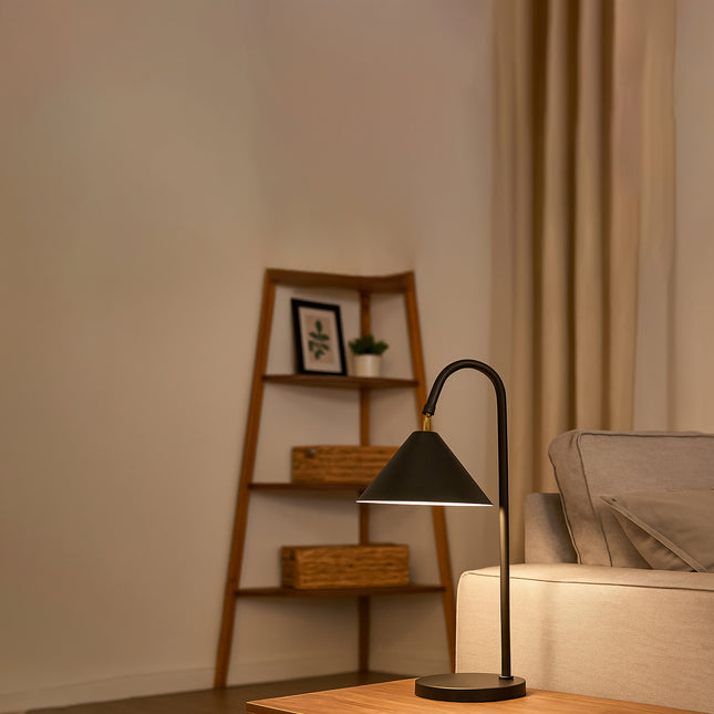 Unique Table Lamps for Every Room matte black