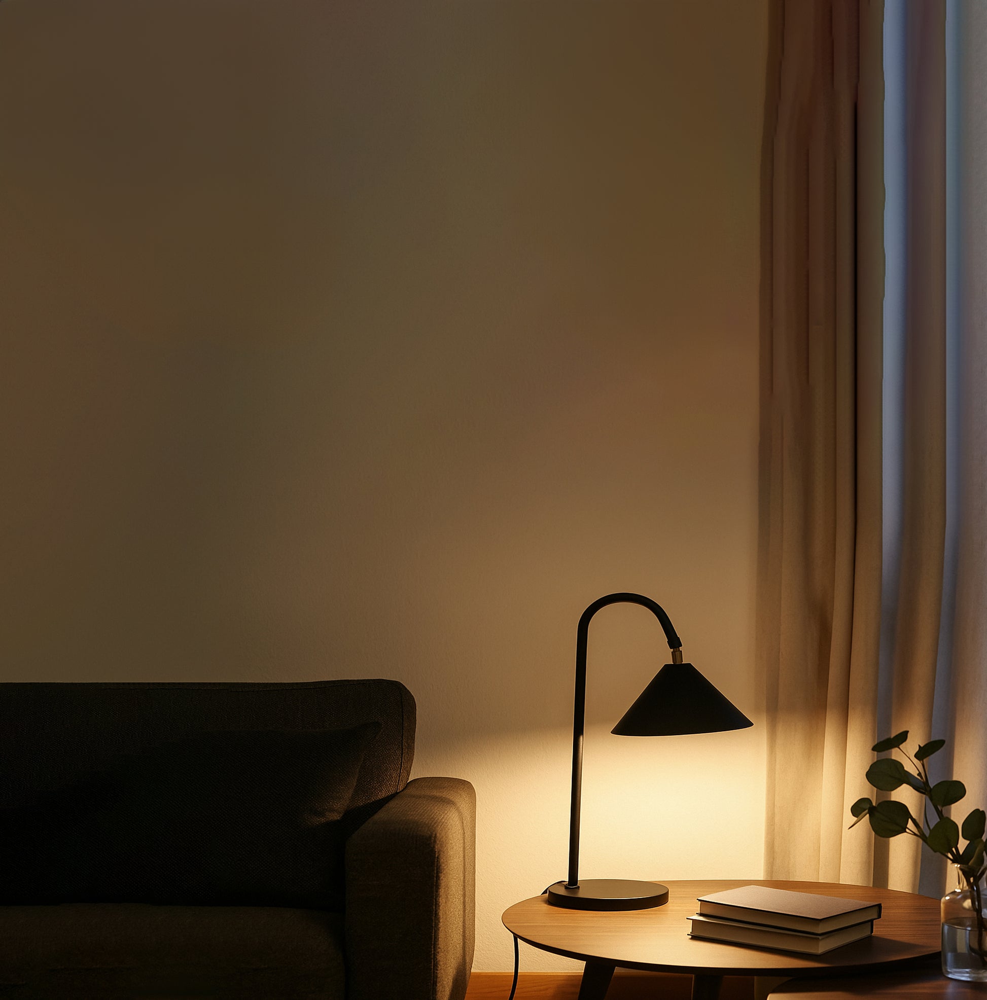 Unique Table Lamps for Every Room matte black