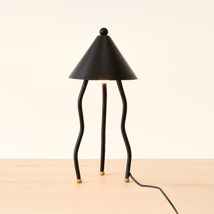 Discover the Magic of Jellyfish Metal table tripod Lamps matte black