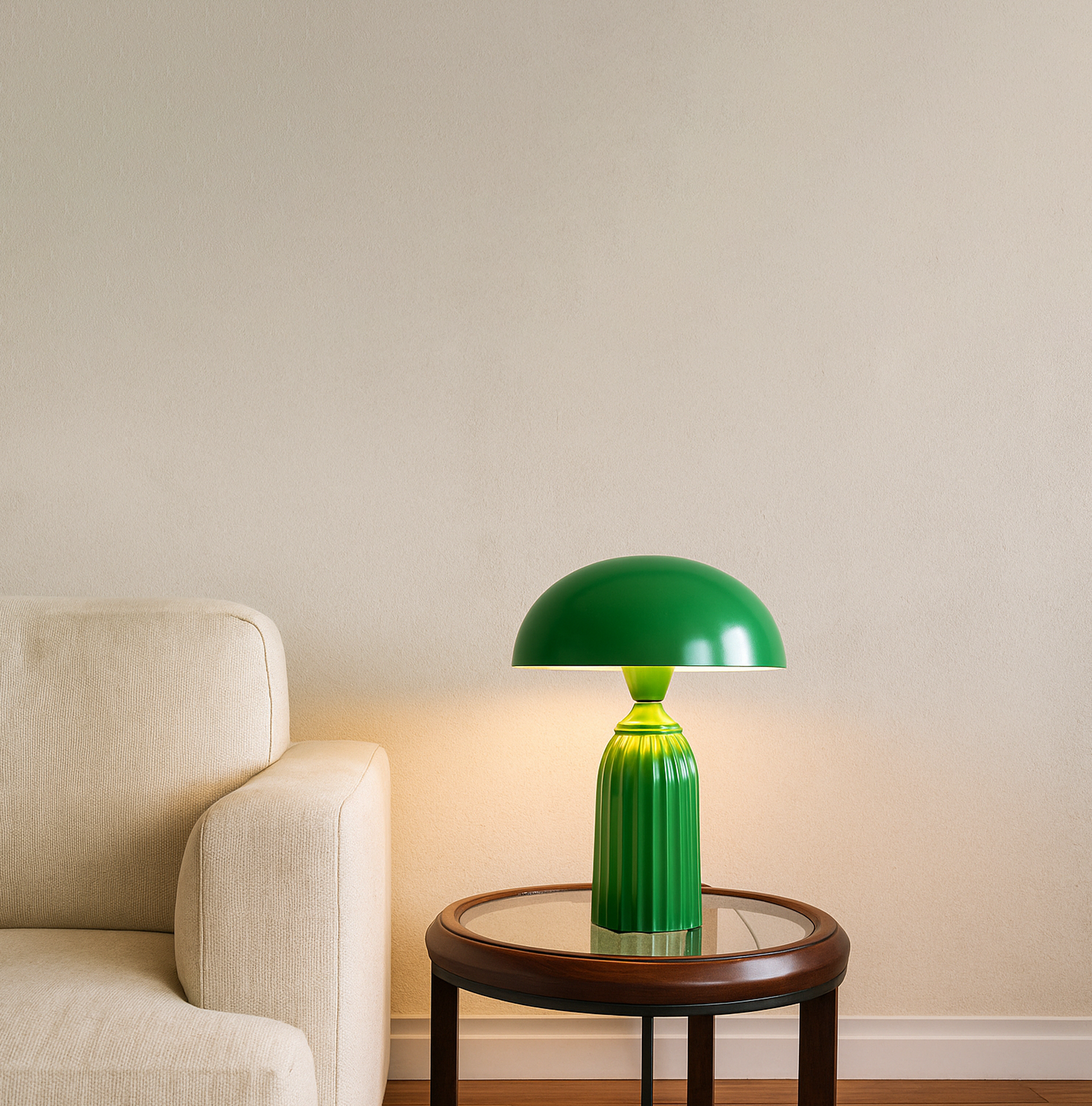Green Table Lamps: A Statement of Style and Grace Green