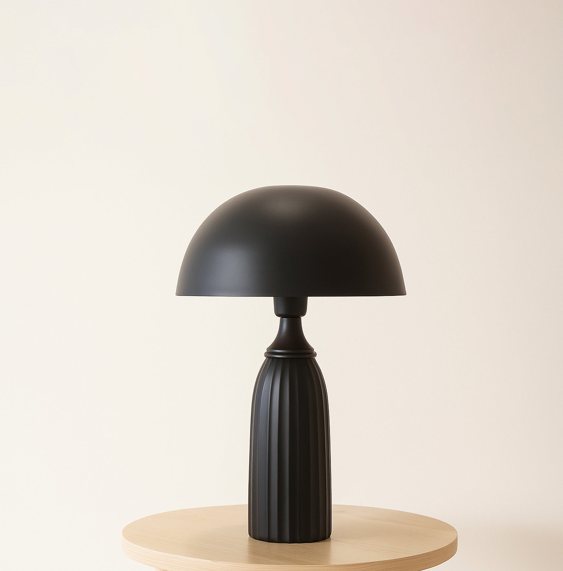 Discover the Charm of Black Mushroom Lamps Matte black