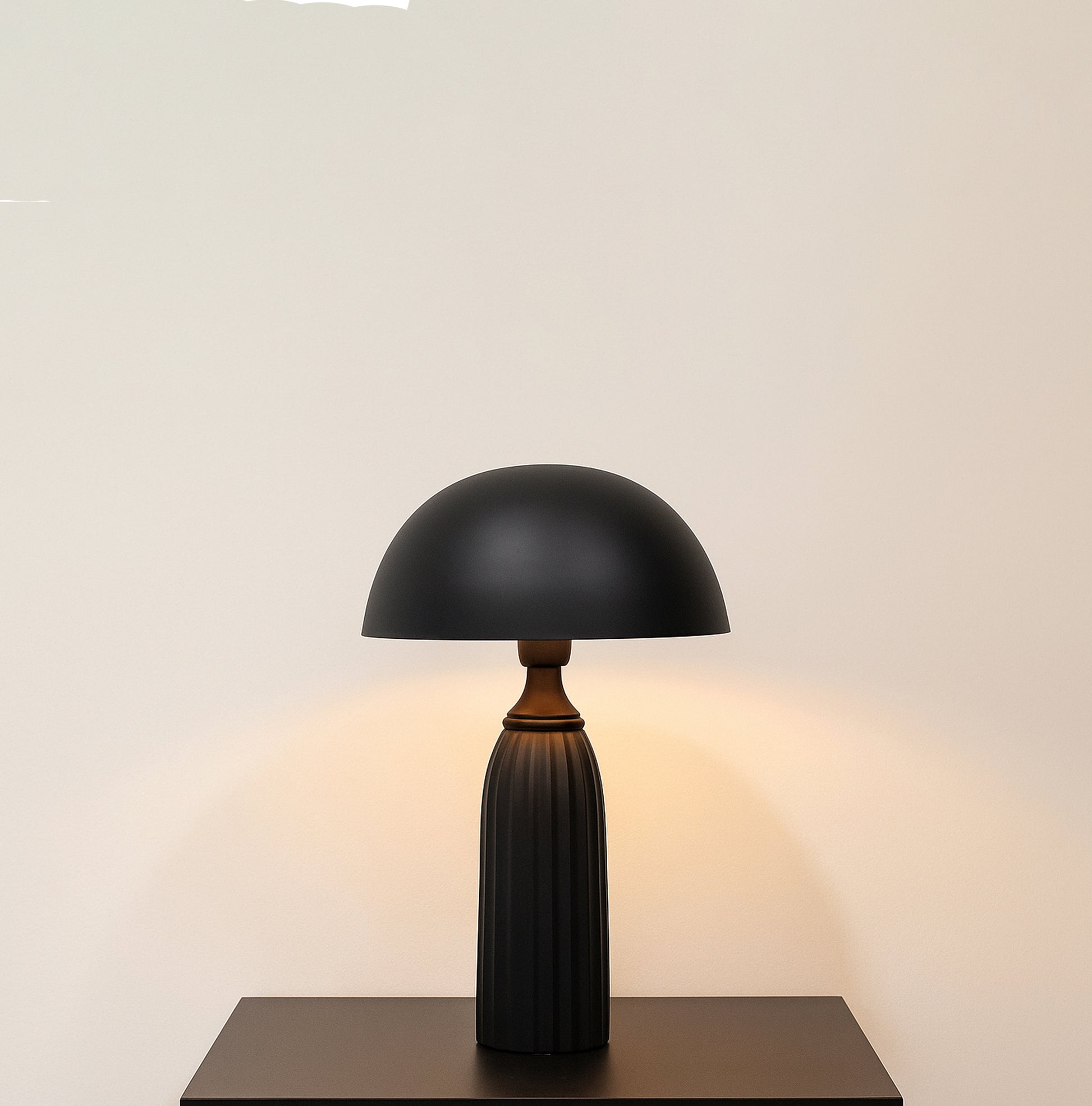 Discover the Charm of Black Mushroom Lamps Matte black