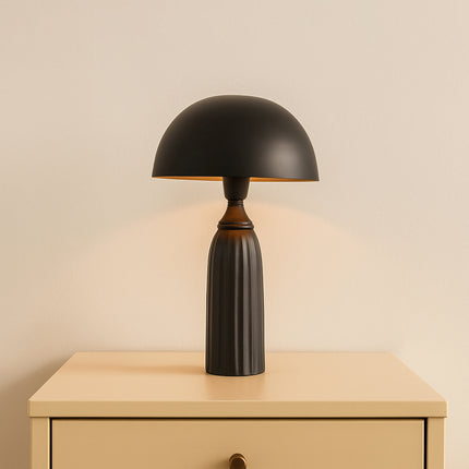 Discover the Charm of Black Mushroom Lamps Matte black