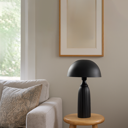Discover the Charm of Black Mushroom Lamps Matte black