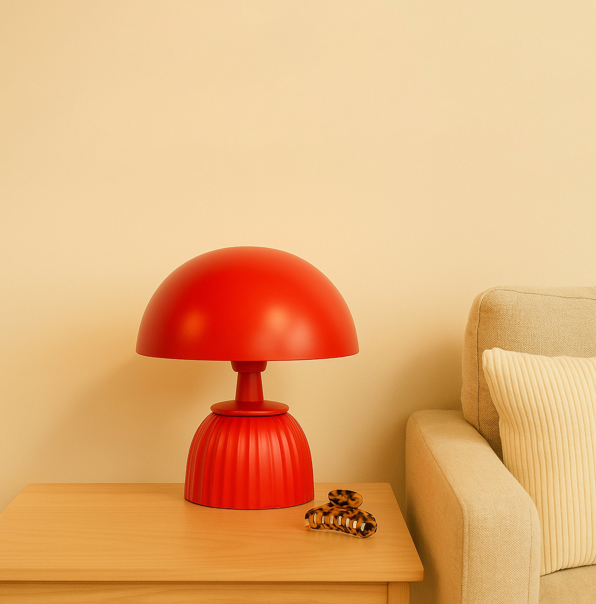 Brighten Up Your Life with Cute Small Lamps Red