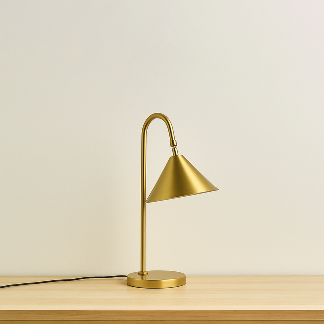 Table Lamps That Enhance Your Workspace golden