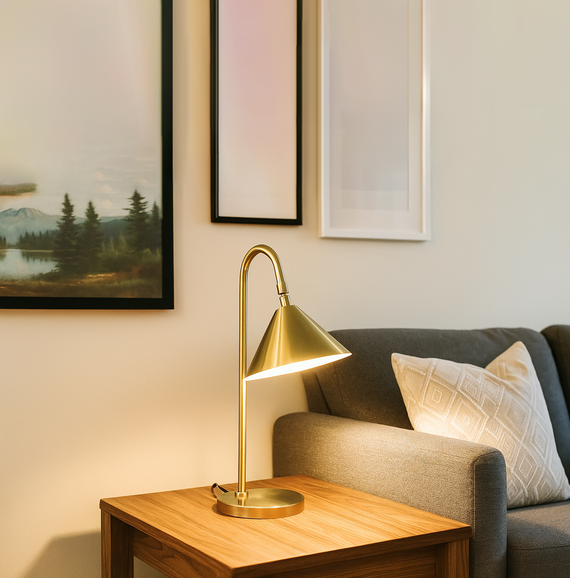 Table Lamps That Enhance Your Workspace golden