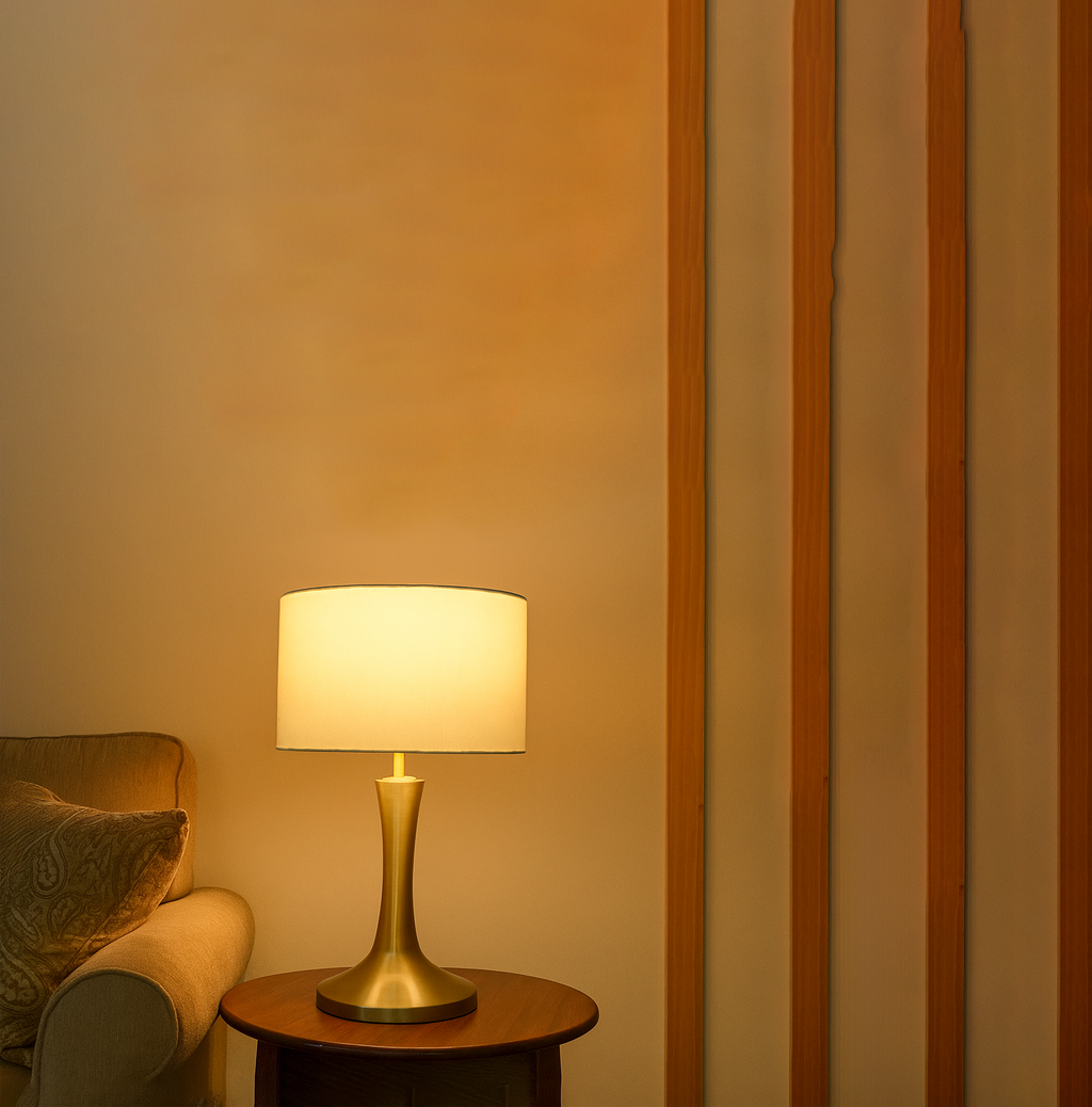 Light Up Your Life with These Trendy Table Lamps matte black