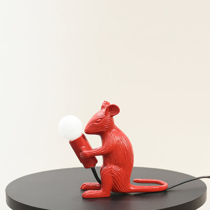 Transform Your Desk with a Red Mouse Lamp Red