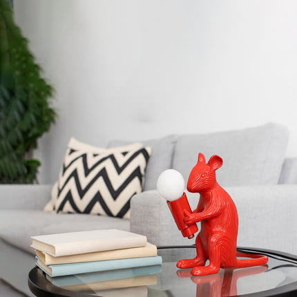 Transform Your Desk with a Red Mouse Lamp Red