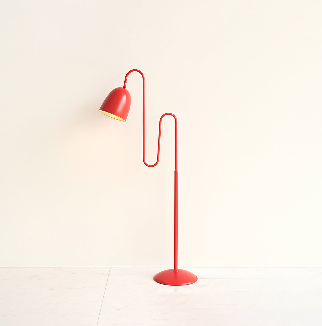 Discover the Beauty of Red floor lamp Today Red