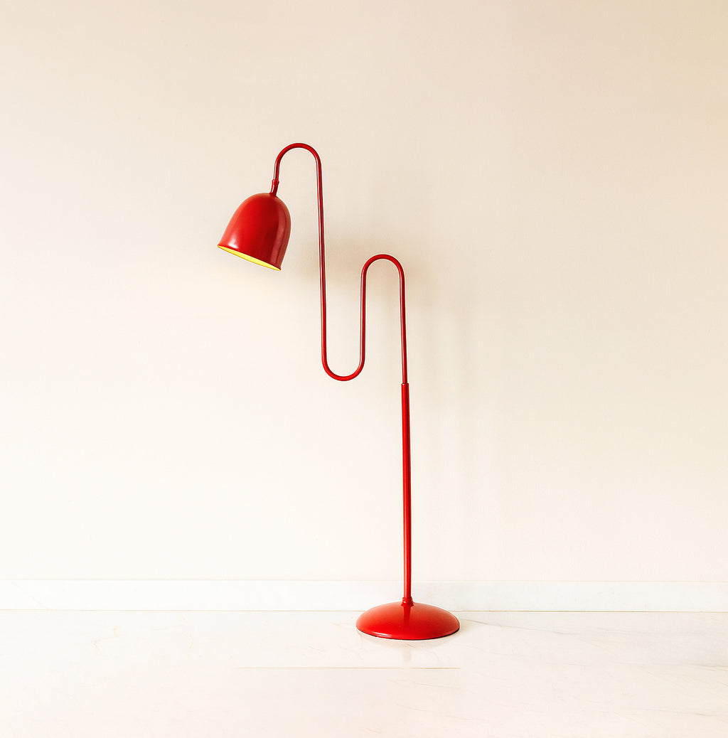 Discover the Beauty of Red floor lamp Today Red