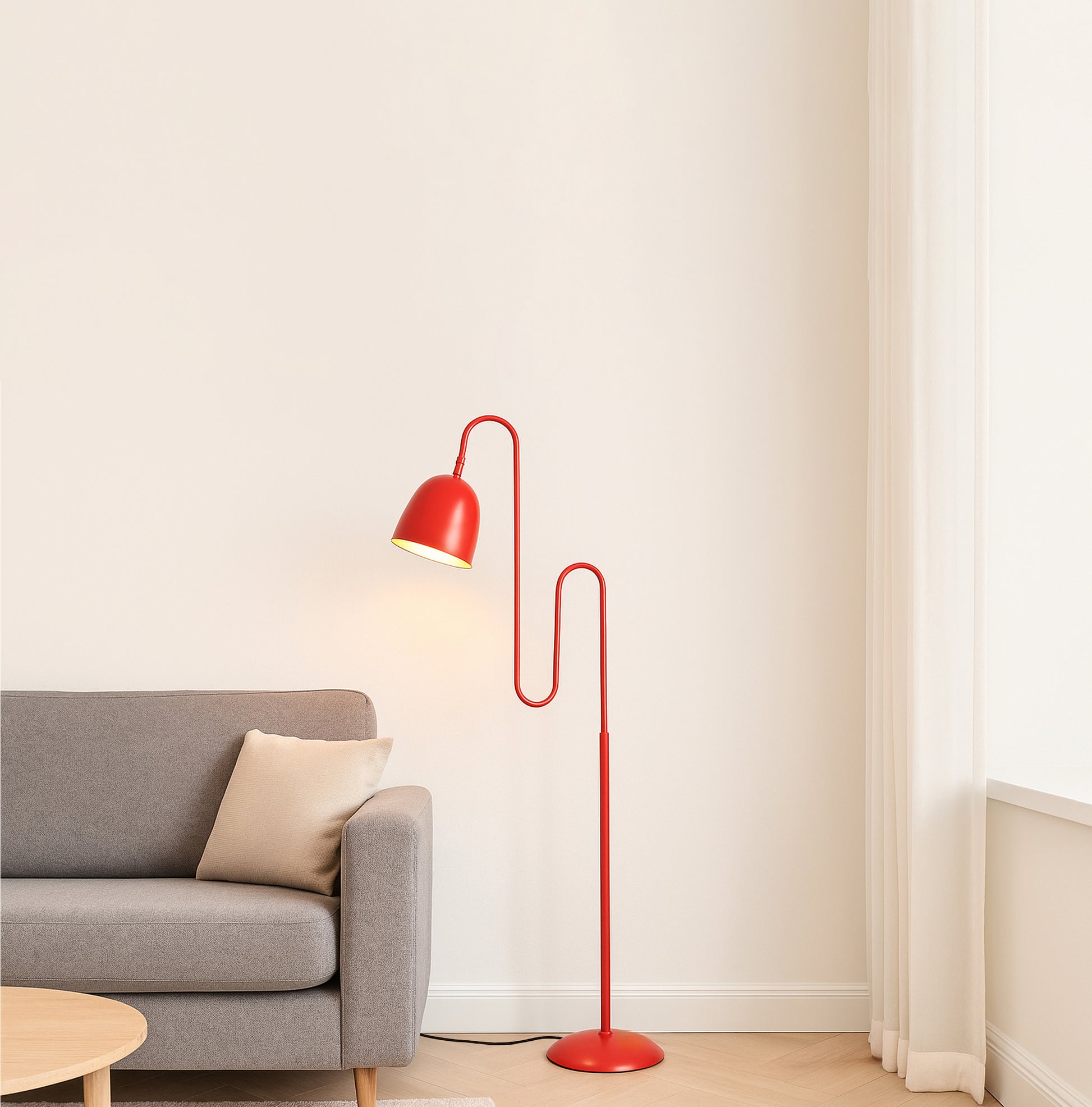 Discover the Beauty of Red floor lamp Today Red