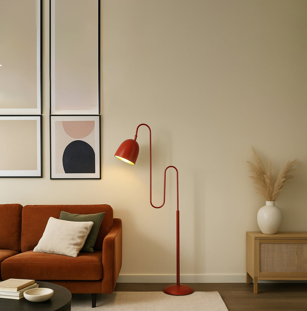 Discover the Beauty of Red floor lamp Today Red