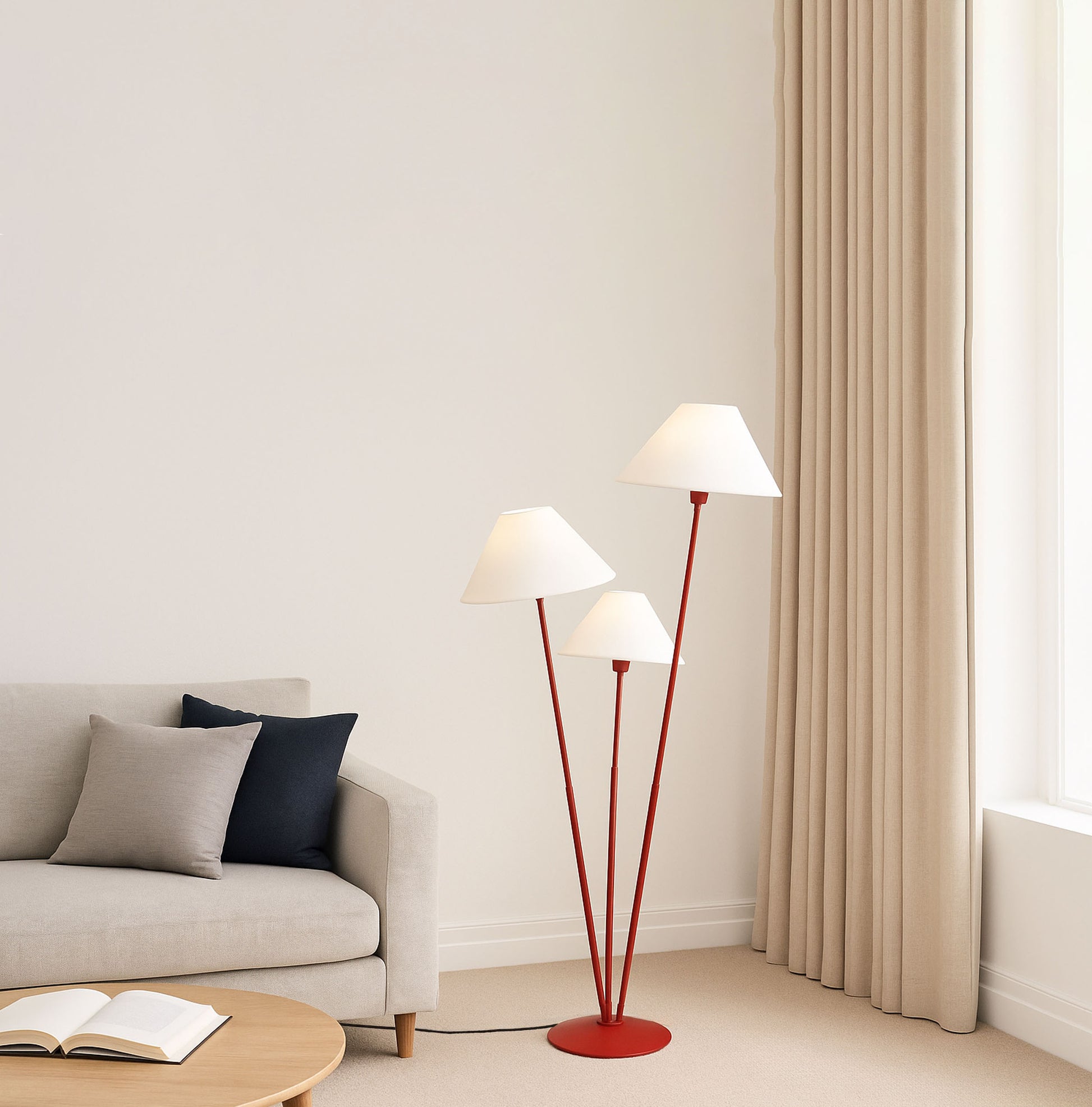 The Allure of a Red Lamp: Three Shades for Every Style Red