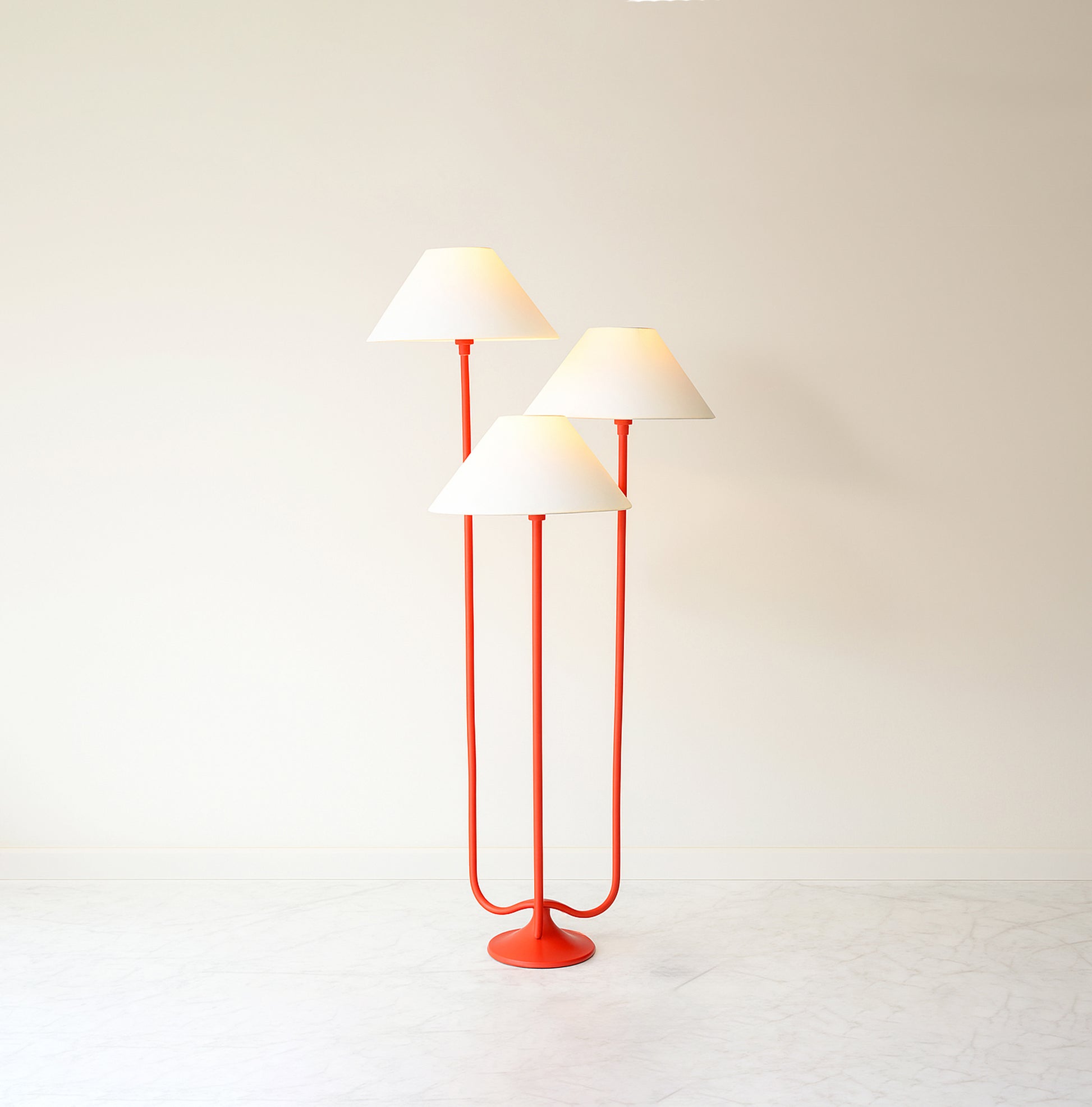 The Allure of Red: Floor Lamps That Dazzle Red